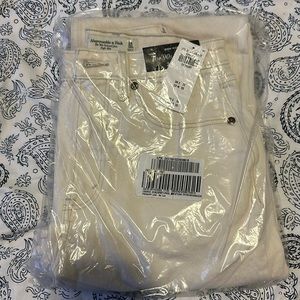 Abercrombie curve love jeans, white